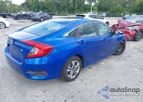 2016 Honda Civic Lx из США, поврежденный, VIN 19XFC2F54GE040101